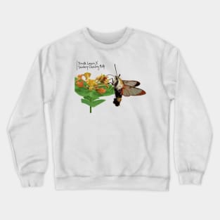 Snowberry Clearwing X Diervilla Lonicera Crewneck Sweatshirt